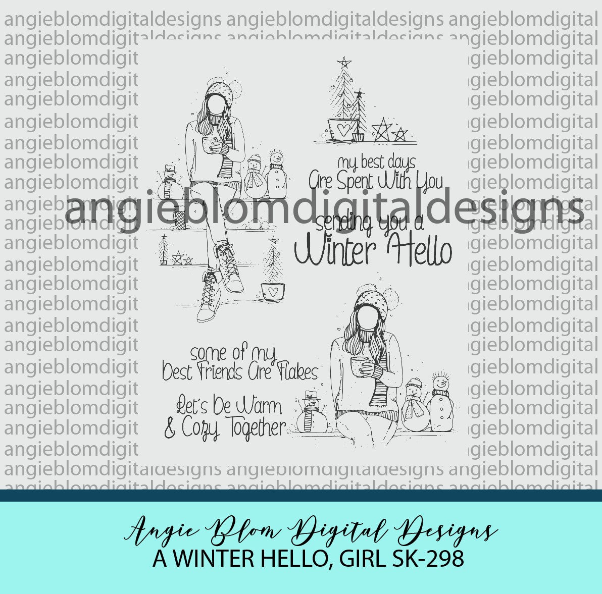 A Winter Hello, Girl