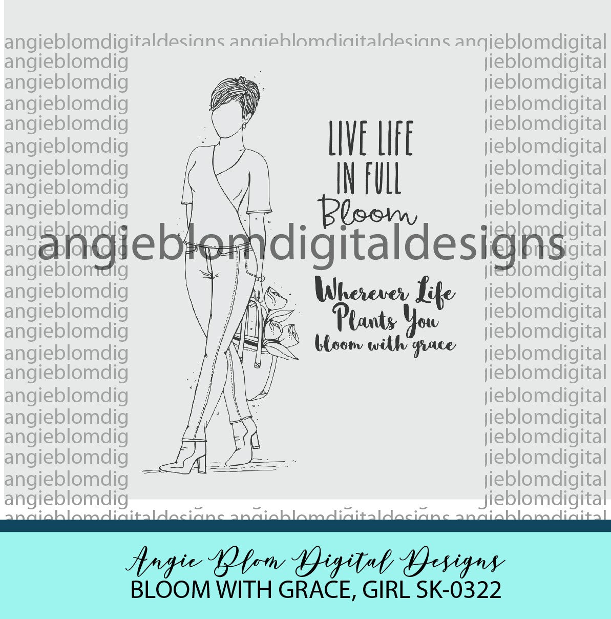 Bloom With Grace ,Girl