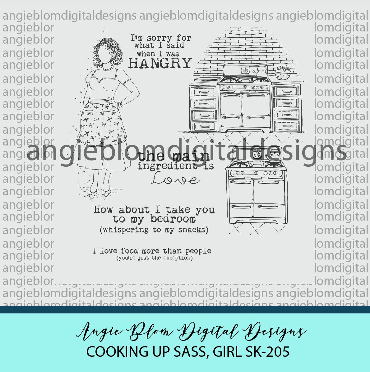 Cooking Up Sass, Girl