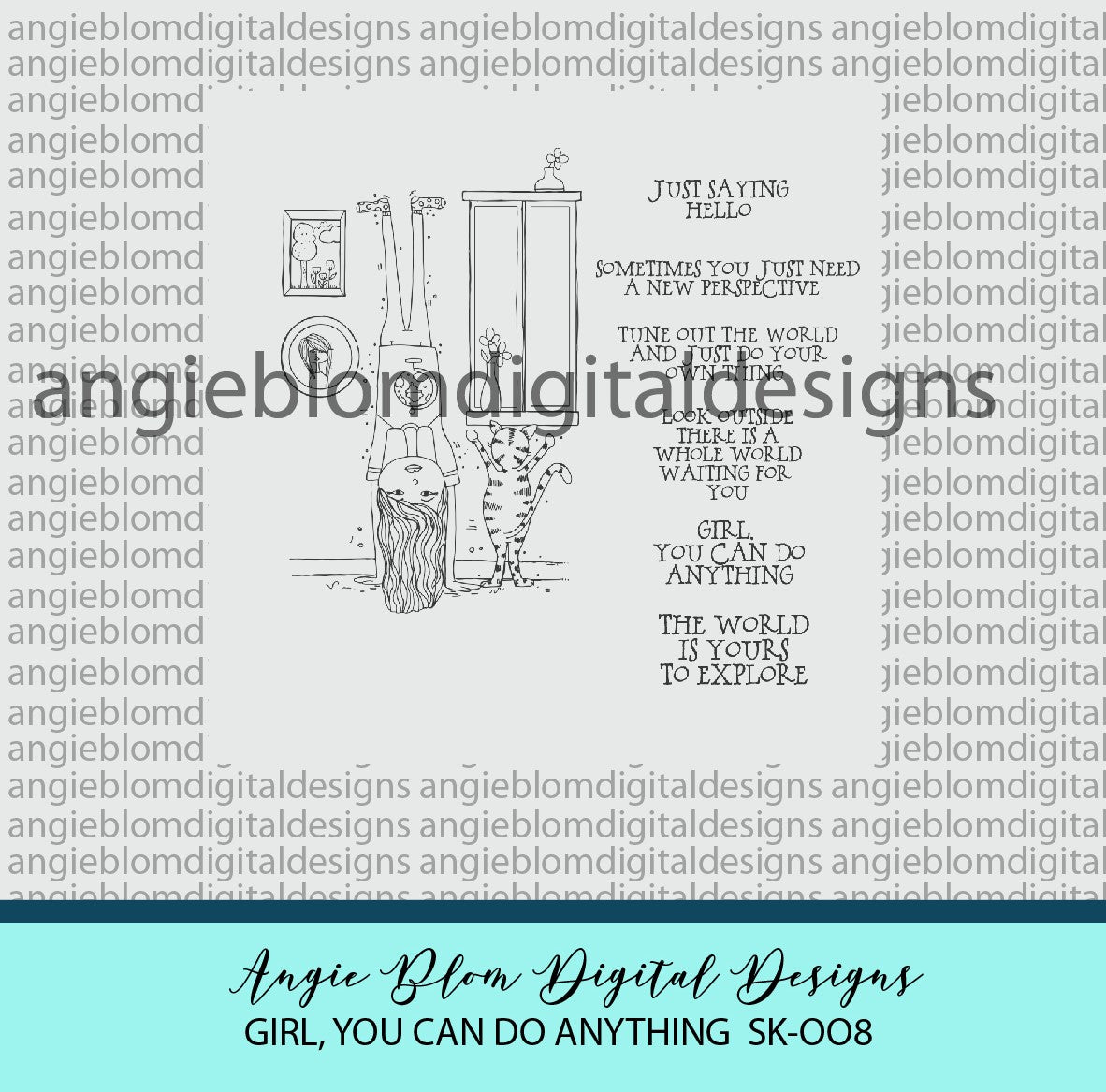 Girl, You Can Do Anything (Sassy Girl)