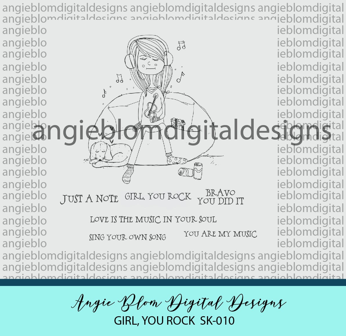 GIRL, YOU ROCK (Sassy Girl)