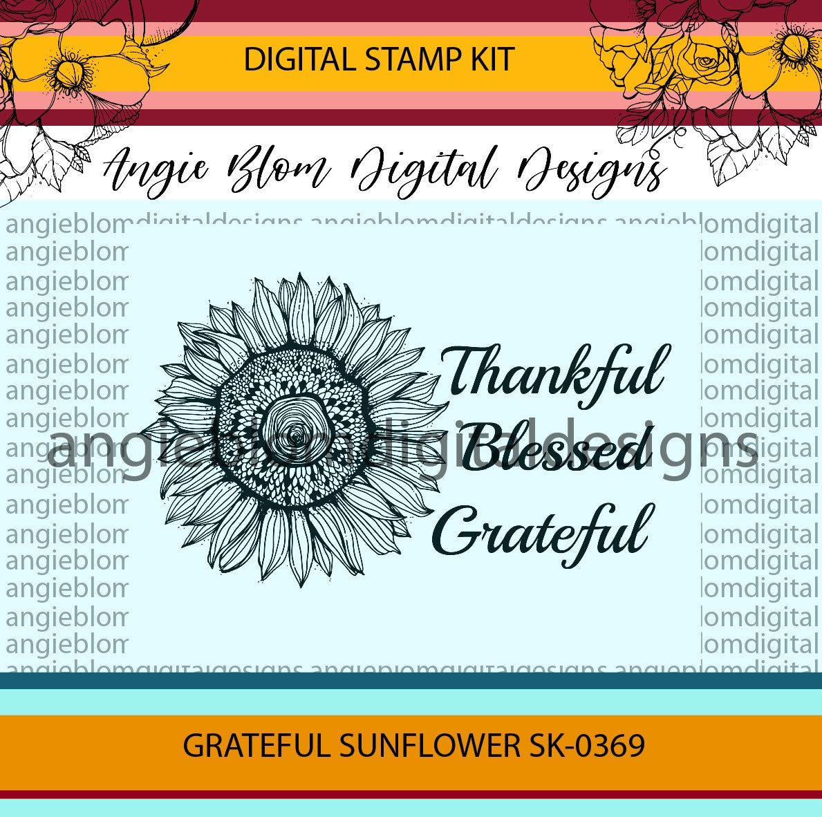 Grateful Sunflower