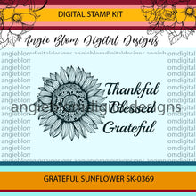 Load image into Gallery viewer, Grateful Sunflower