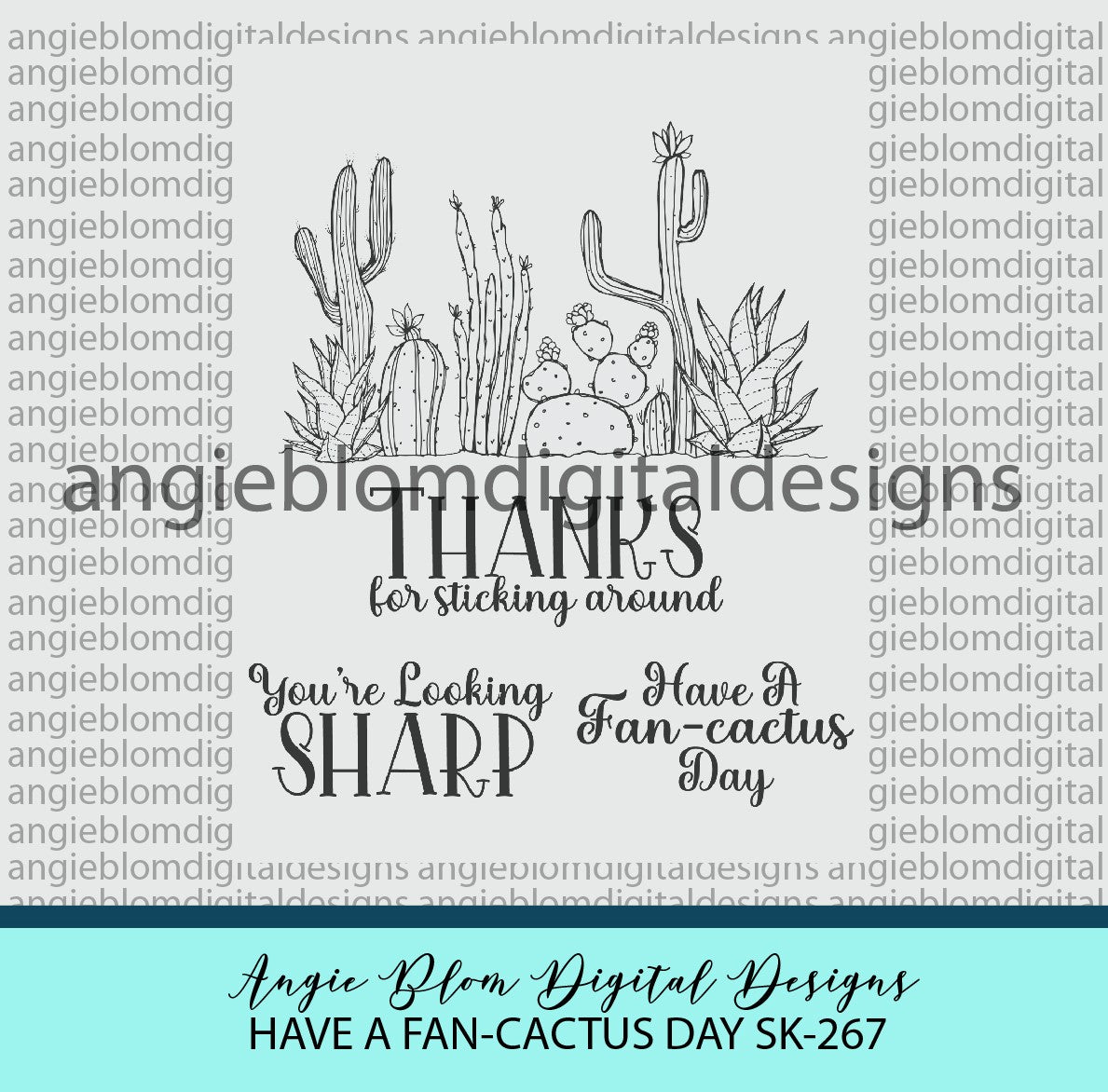 Have A Fan-Cactus Day