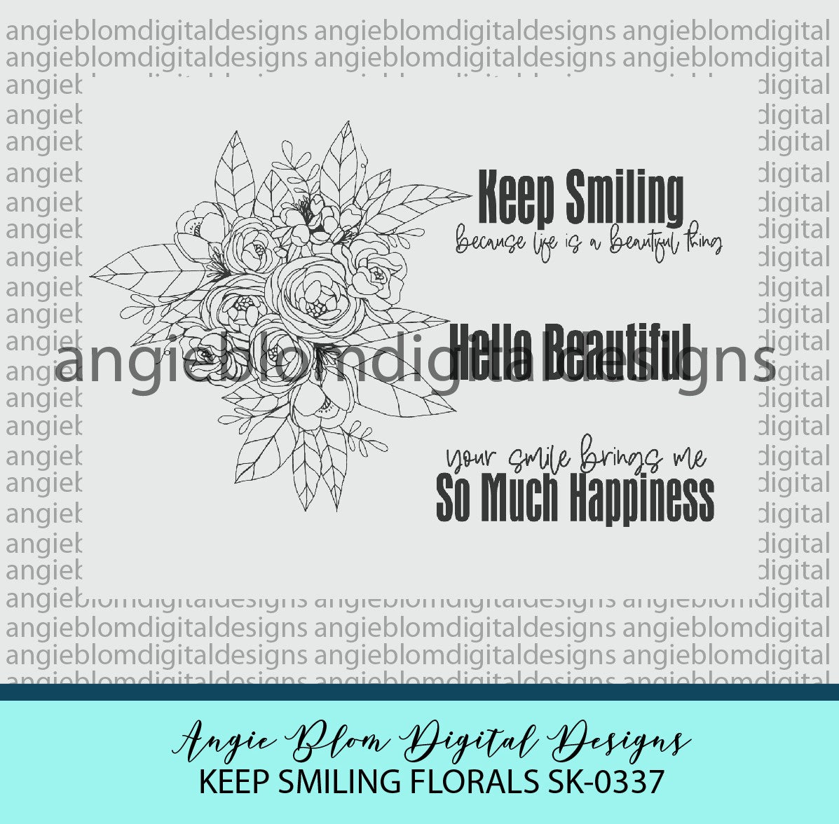 Keep Smiling Florals