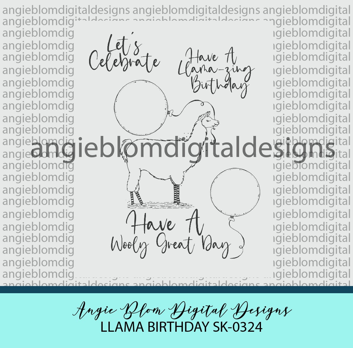 Llama Birthday