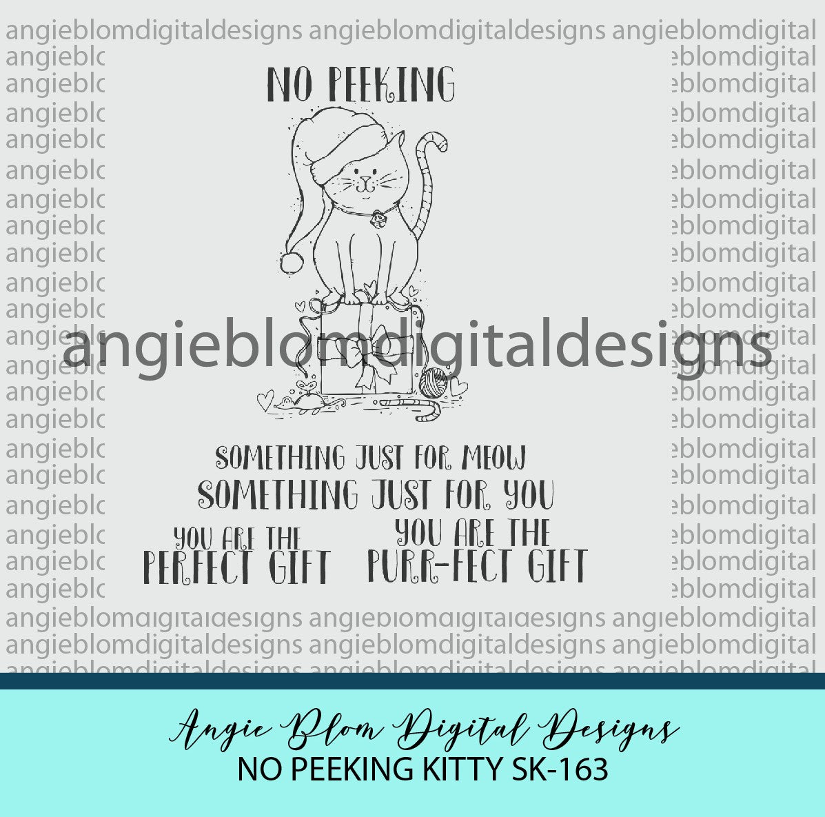 No Peeking Kitty