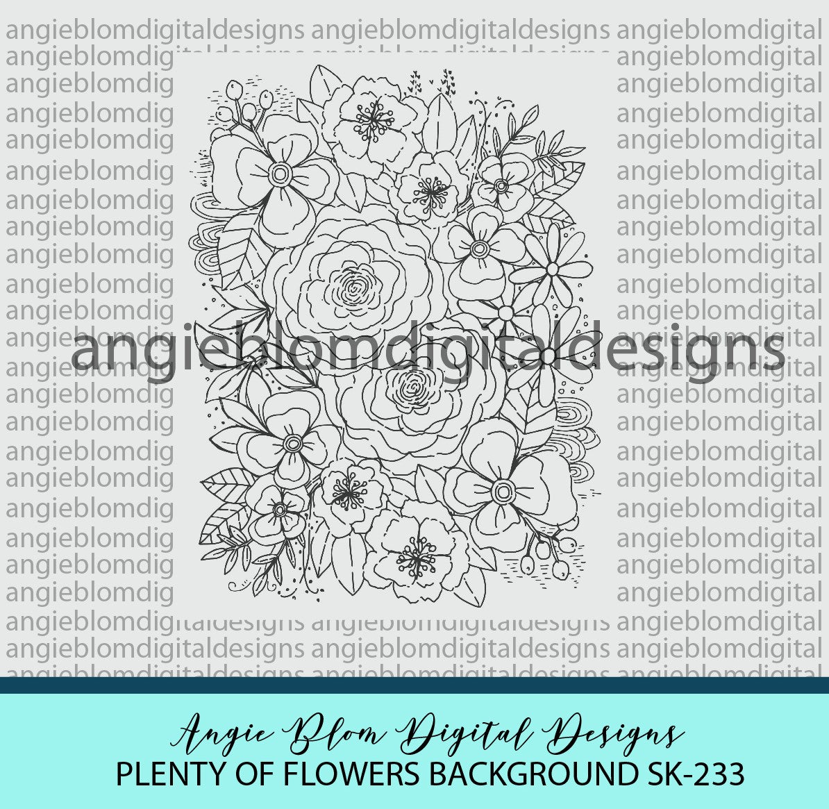 Plenty Of Flowers, background