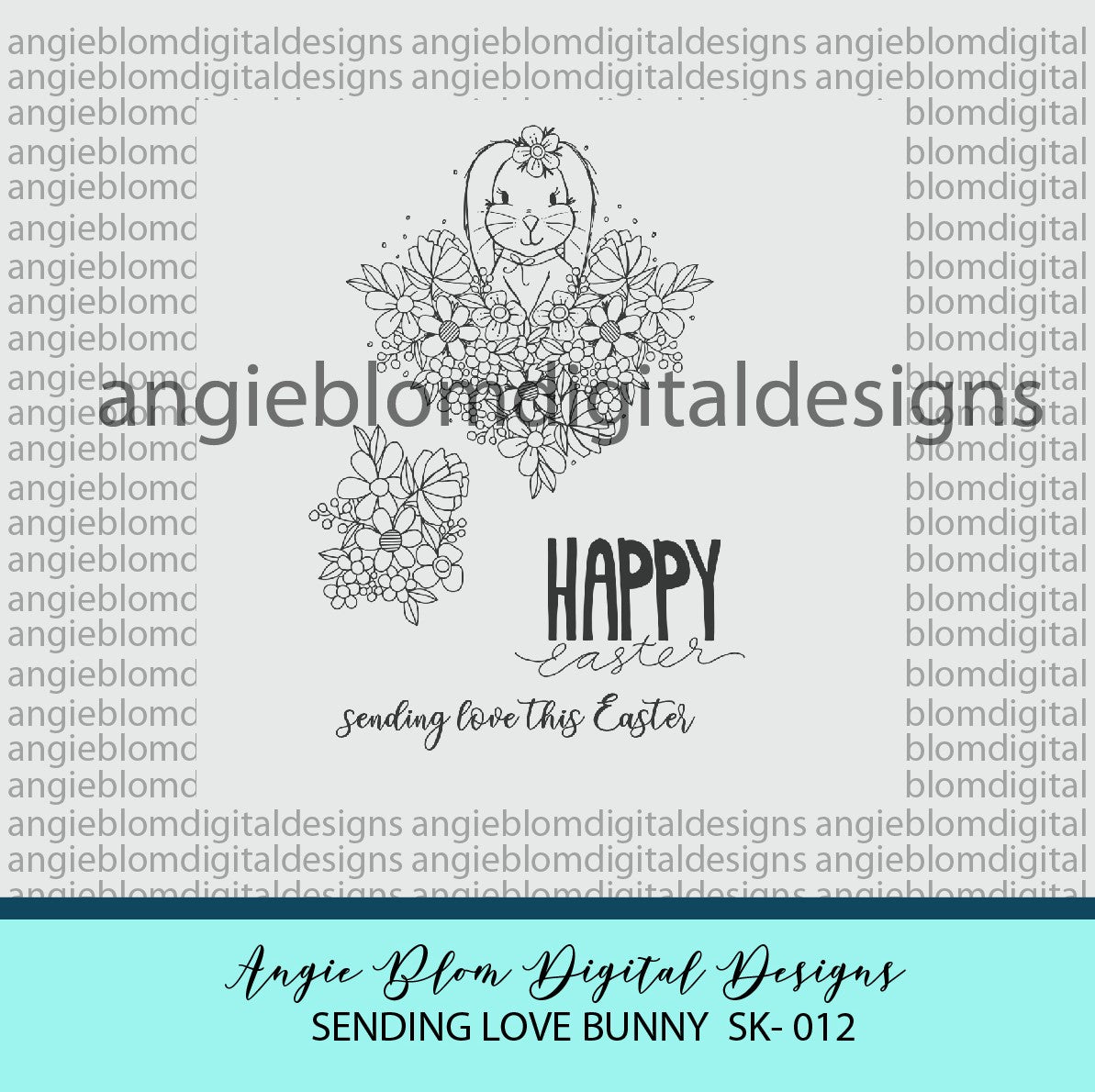 Sending Love Bunny (easter)