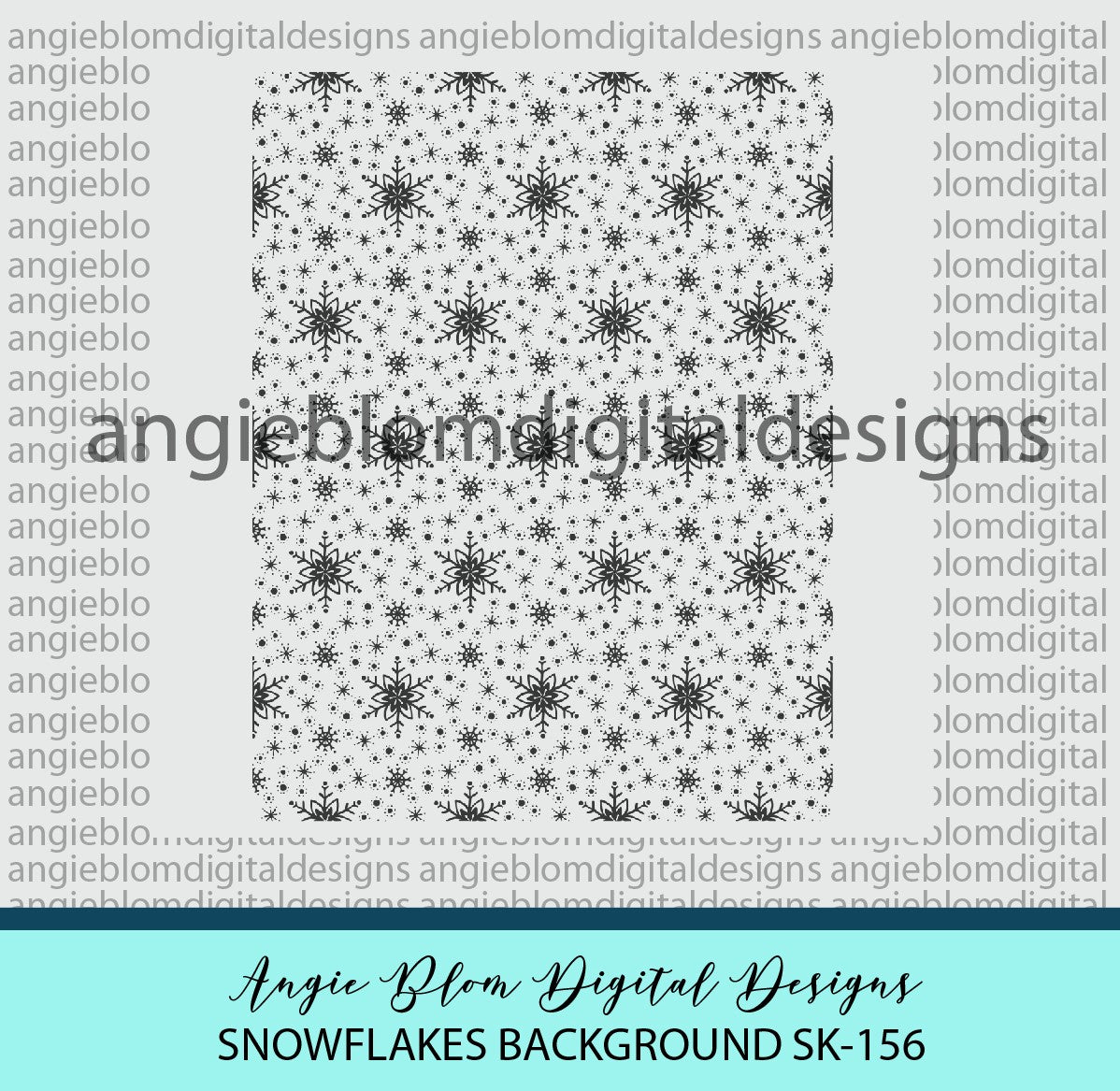 Snowflakes Background