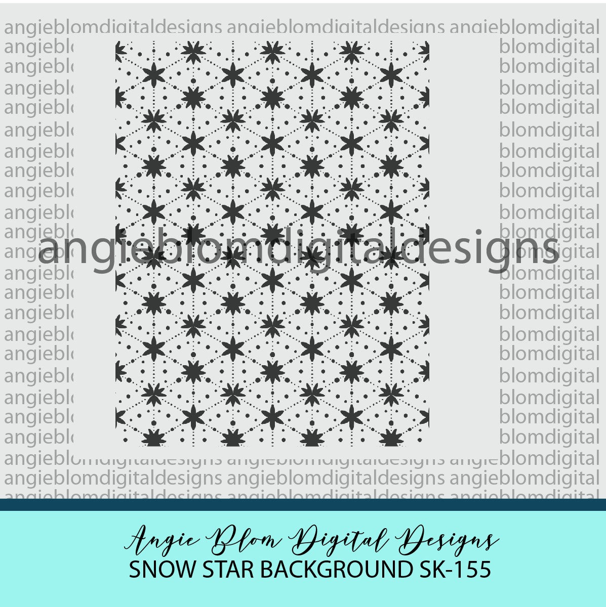 Snow Star Background