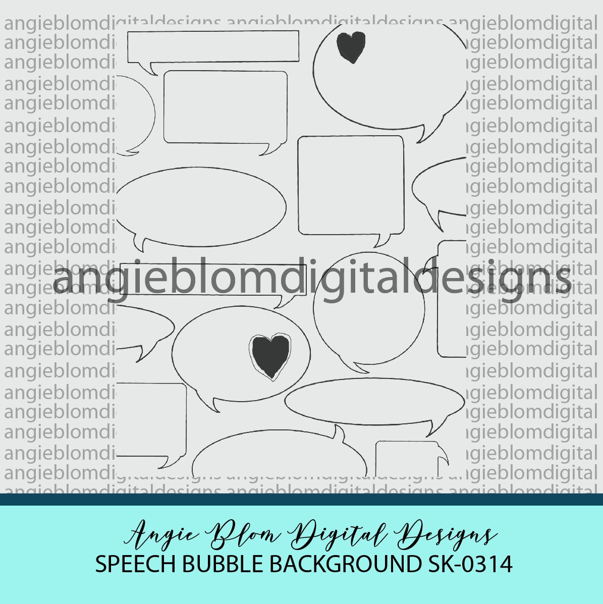 Speech Bubble Background