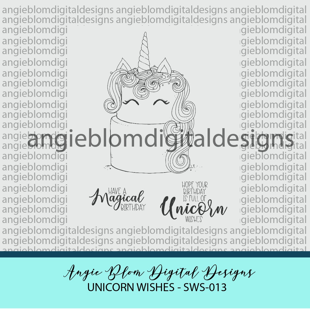 Unicorn Wishes (cake)