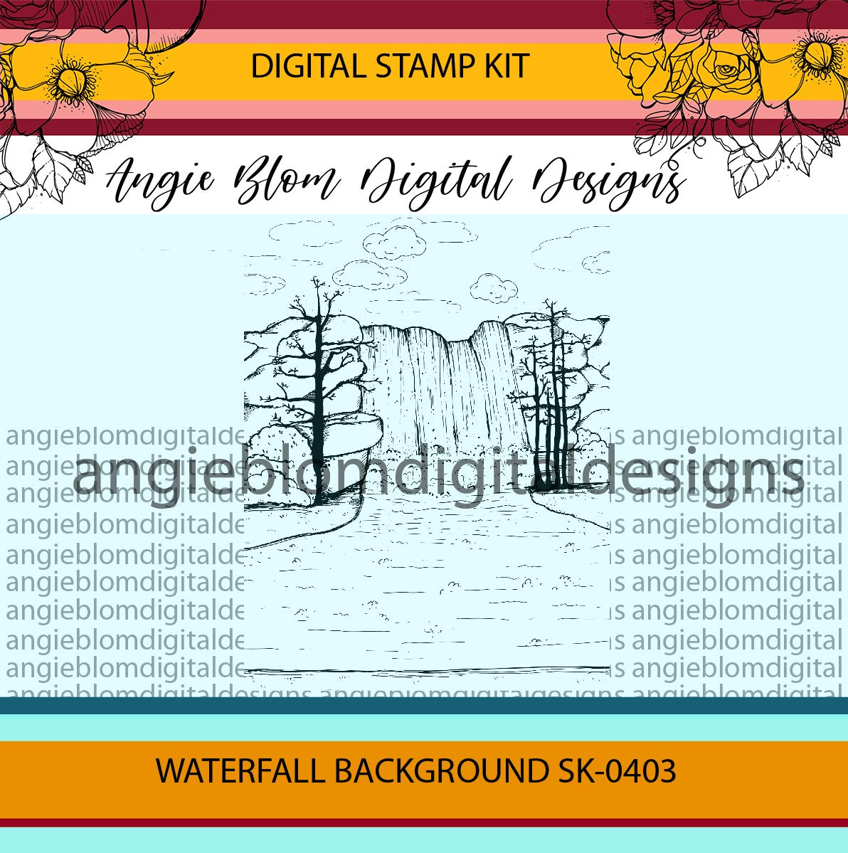 Waterfall Background