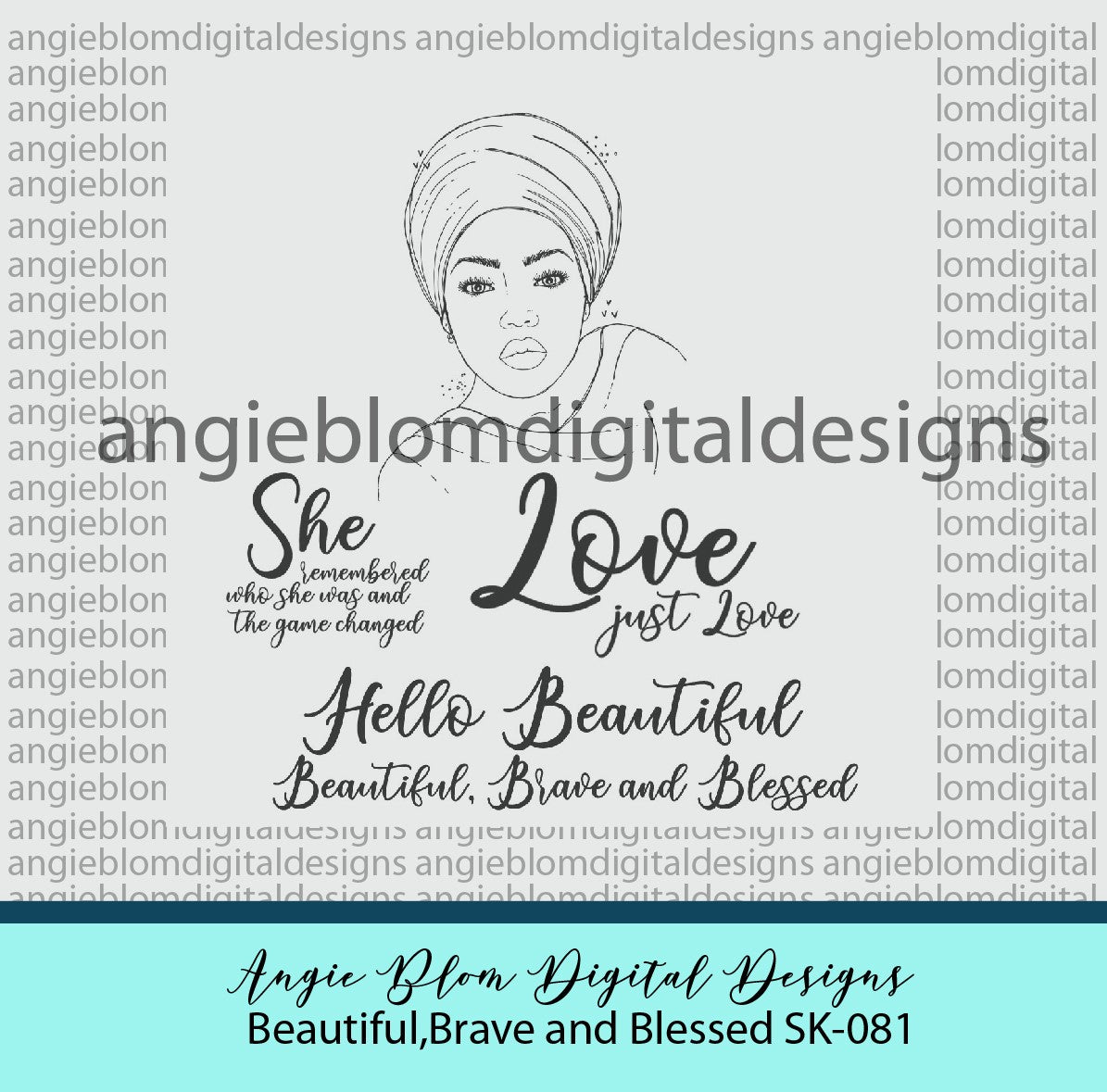 Beautiful, Brave and Blessed