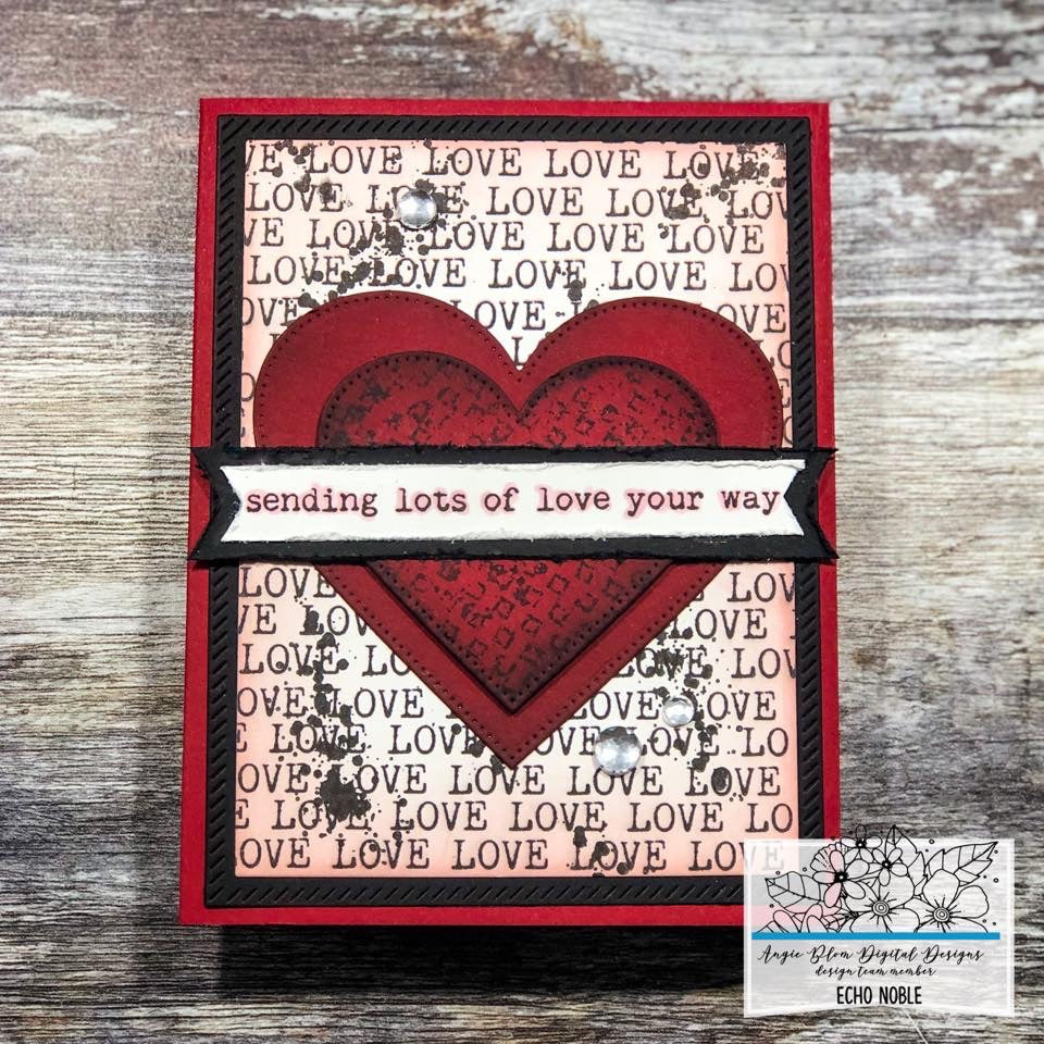 SENDING LOTS OF LOVE PEONIES