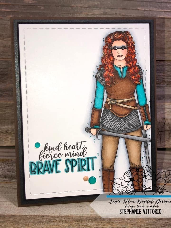 Always Be Brave ( warrior girl)