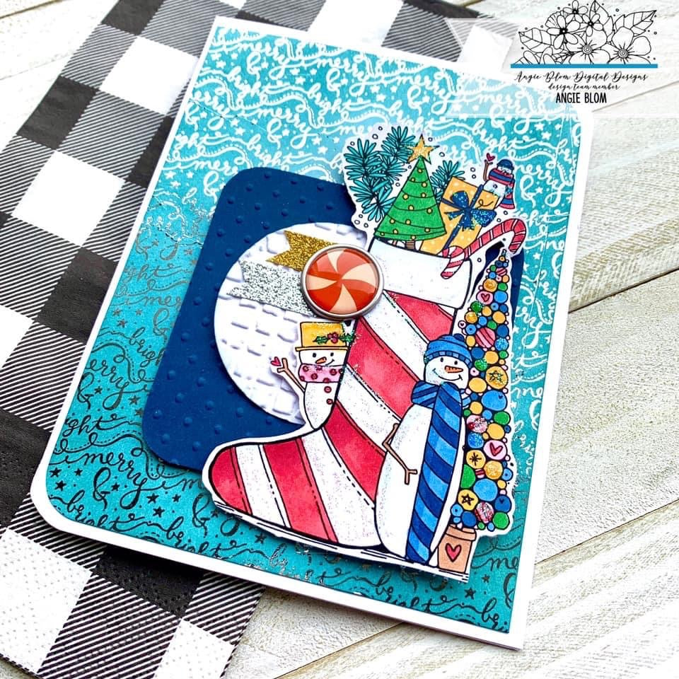 Merry & Bright Background