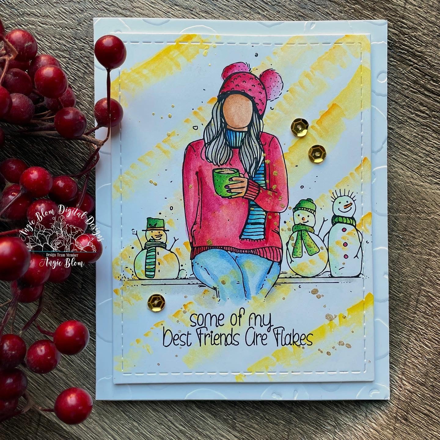 A Winter Hello, Girl