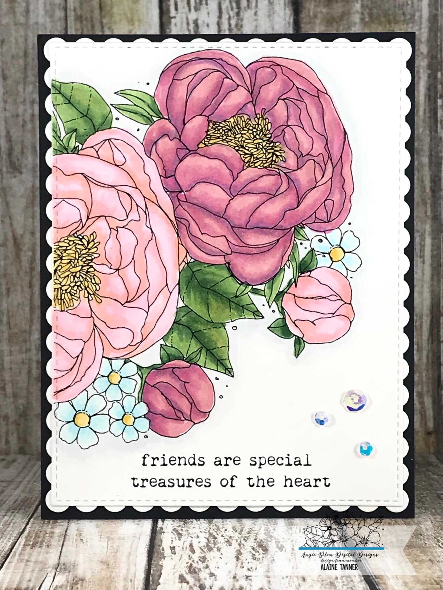 SENDING LOTS OF LOVE PEONIES