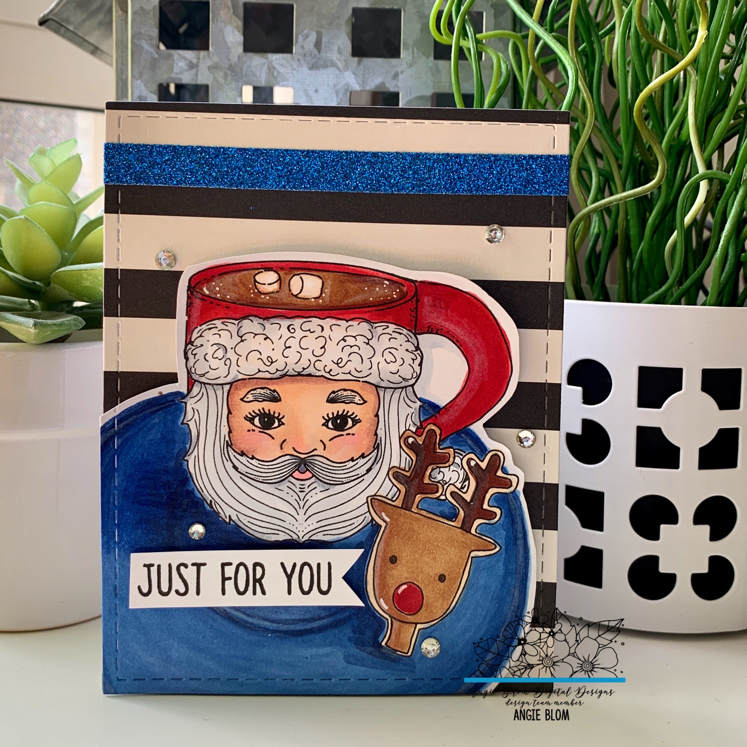 Treat Yourself Santa Cup