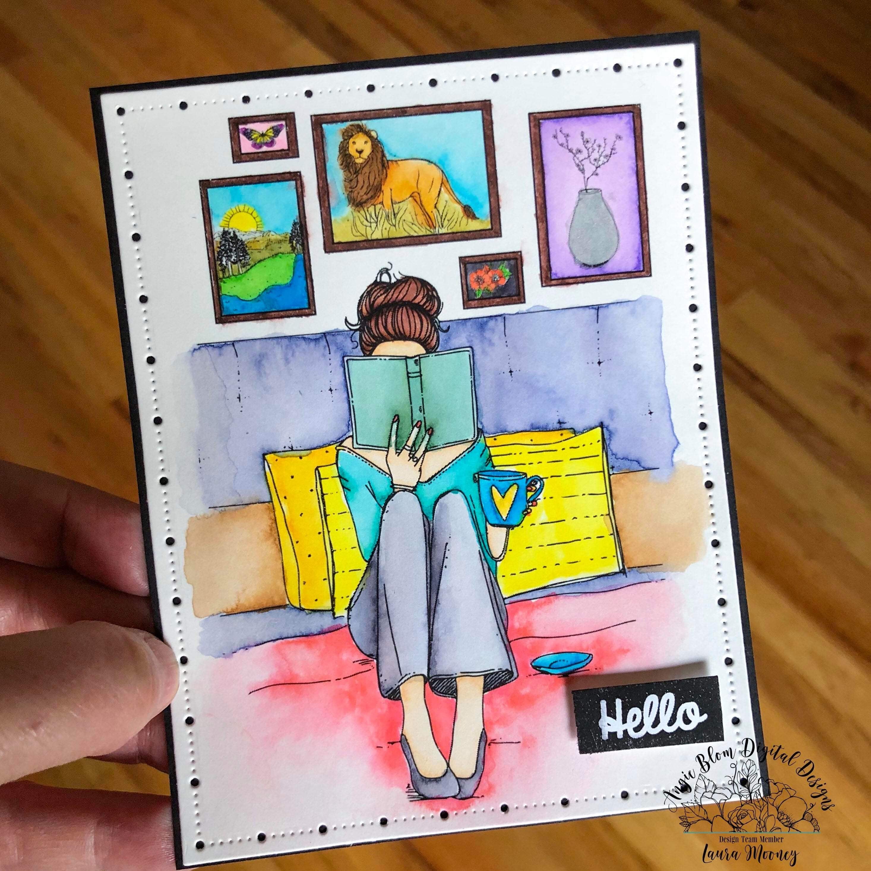 Sentiment Printout White Font