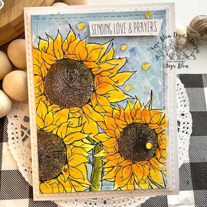 Sending Love & Prayers Sunflower
