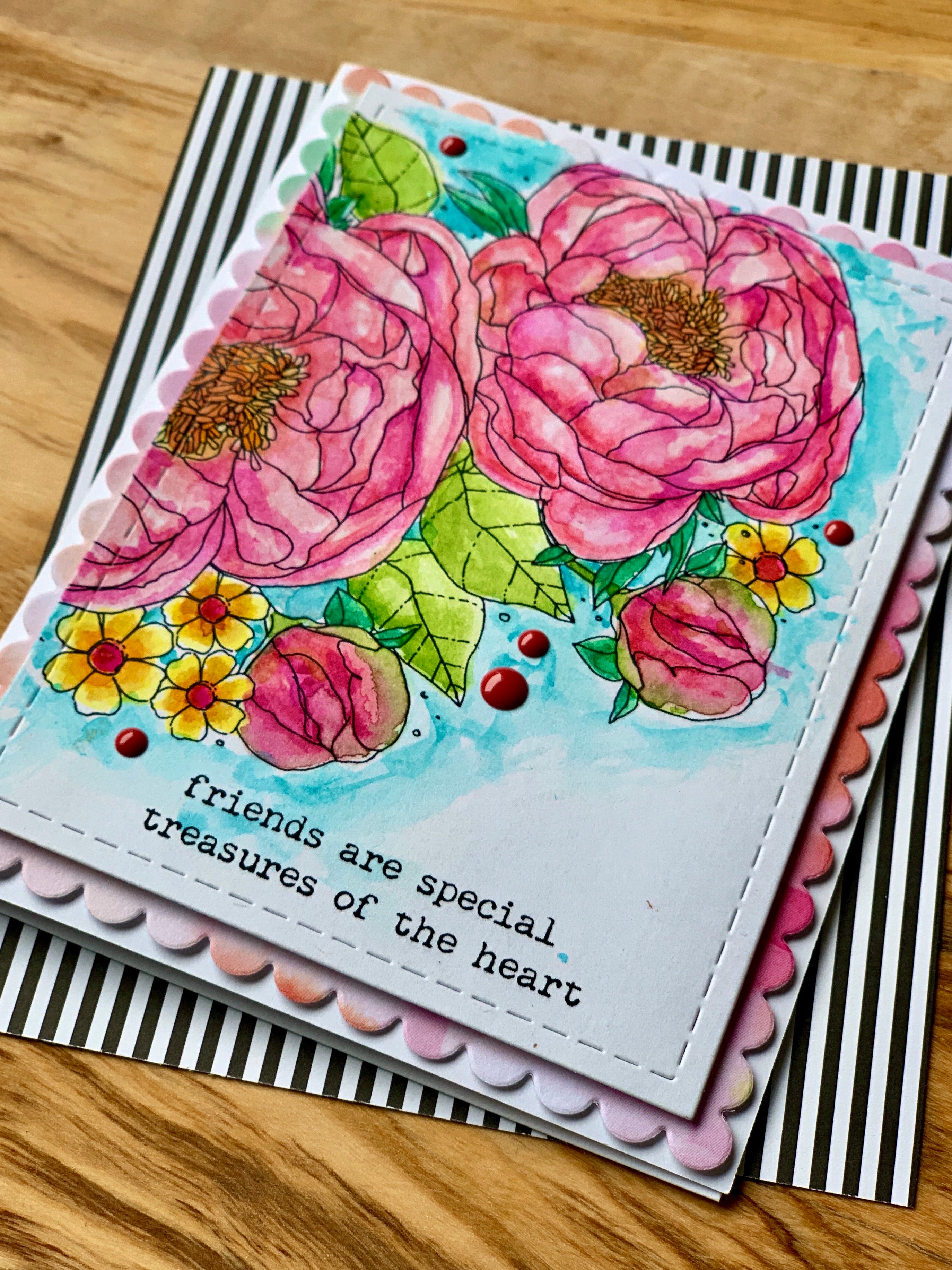 SENDING LOTS OF LOVE PEONIES