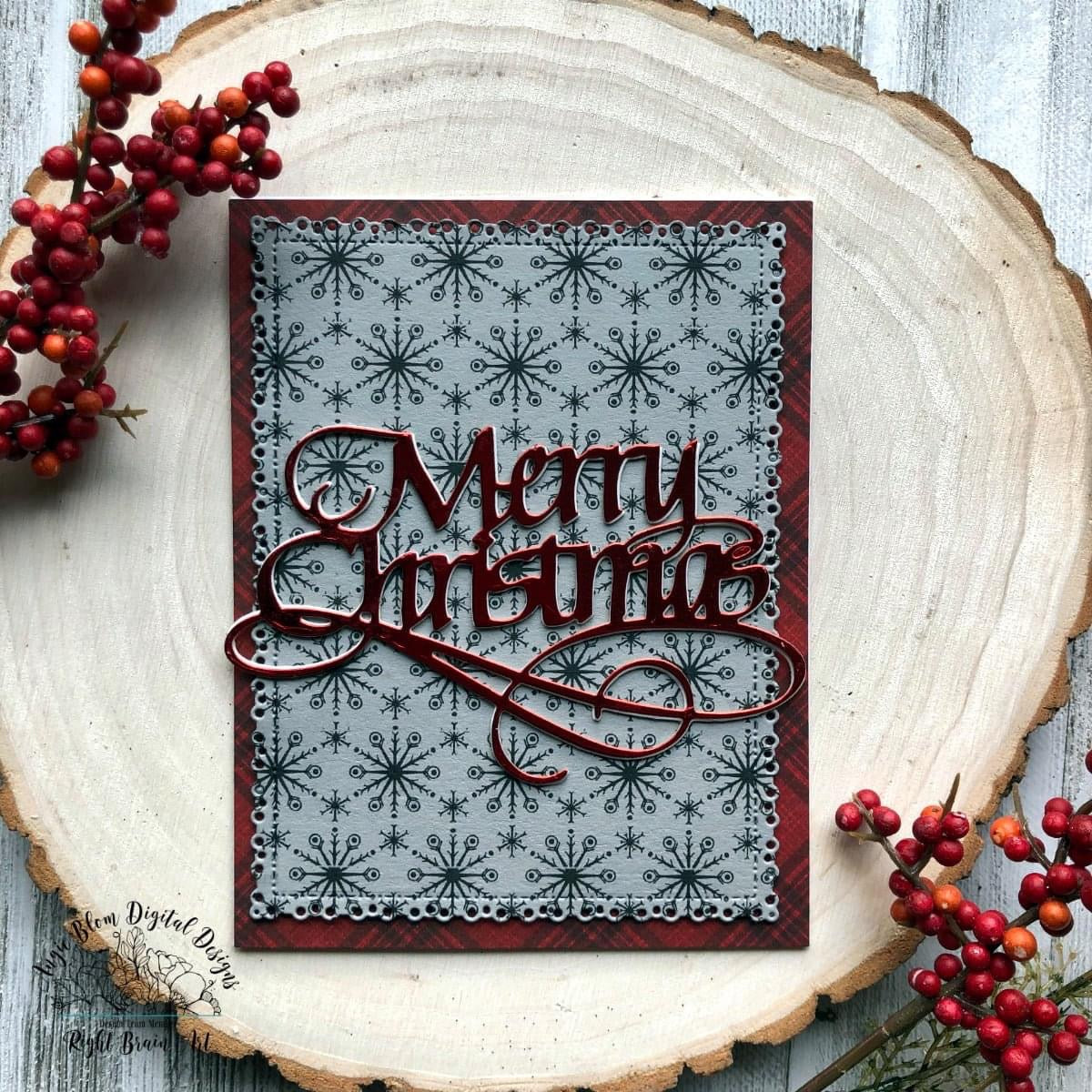 Snowflake Background 2