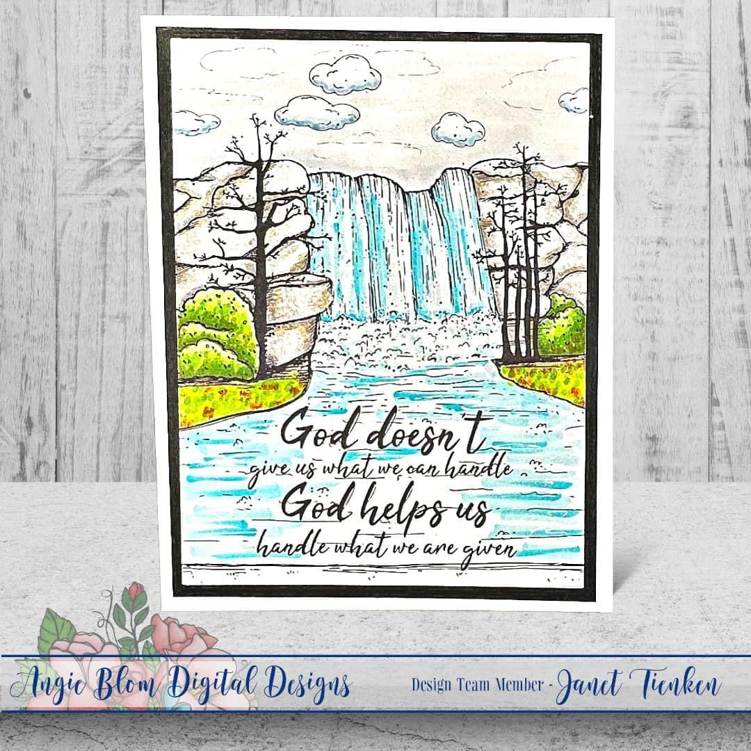Waterfall Background