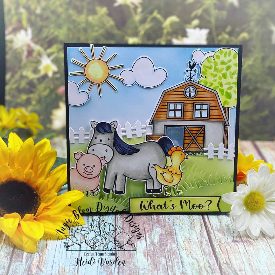 Farmhouse Background