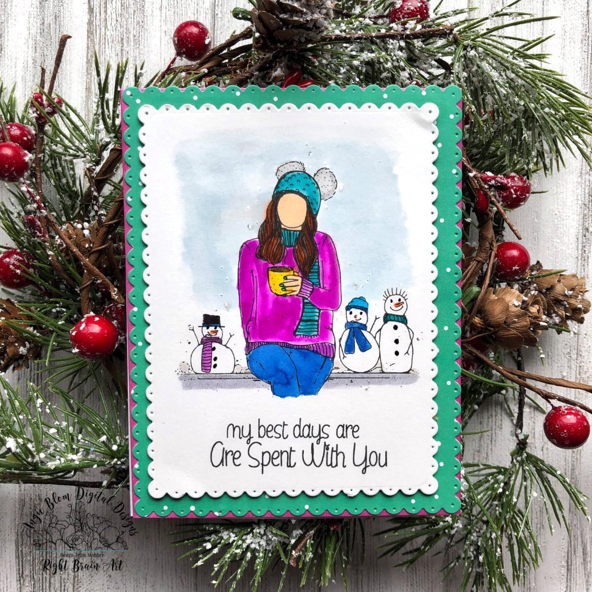 A Winter Hello, Girl