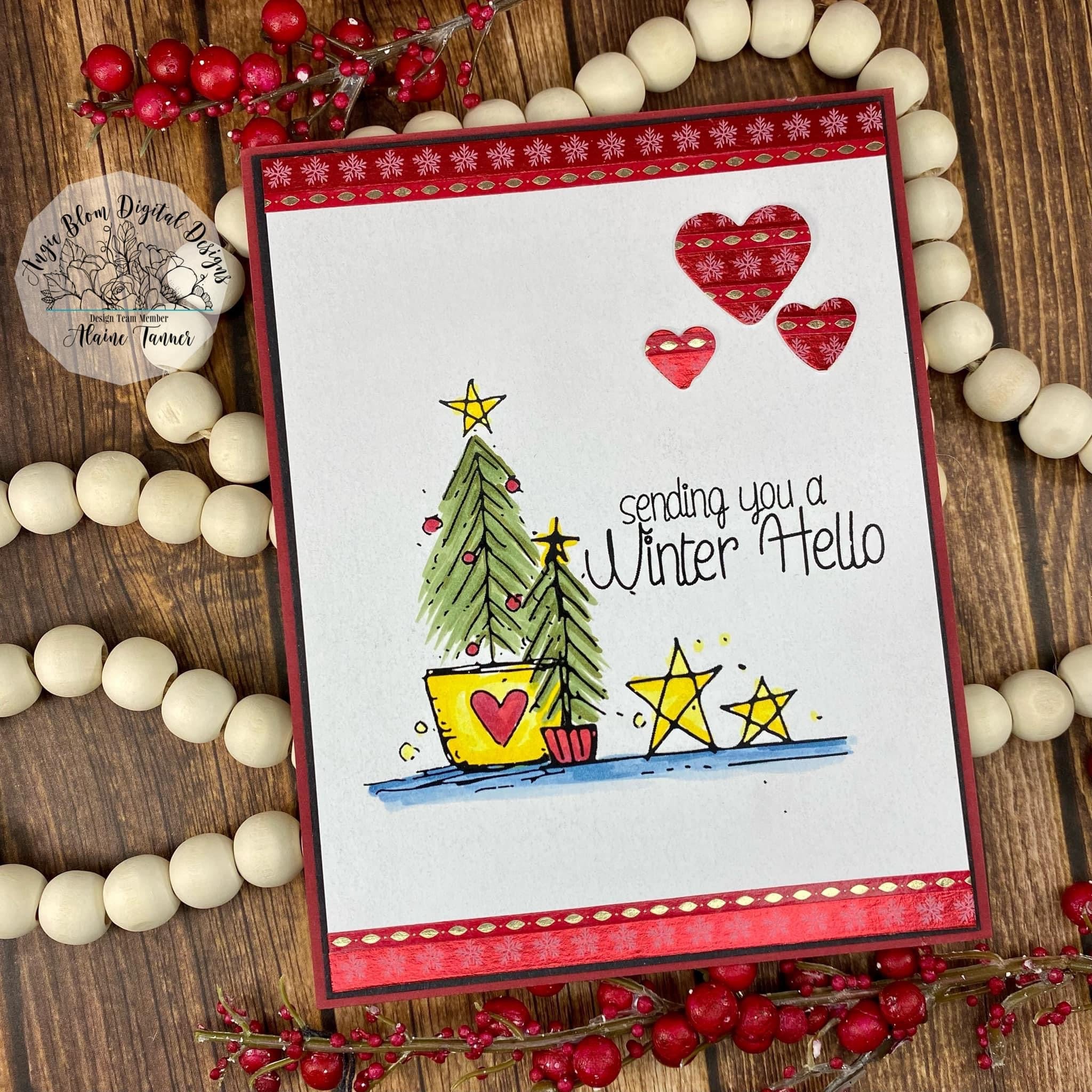 A Winter Hello, Girl